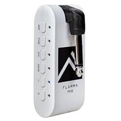 FLAMMA Guitar Headphone Amp Portable with 28 Drum Grooves 14 Built-in Effects 14 Amplifier Models 5 Tone Colors Support Bluetooth USB Audio Recording and Playback OTG Function Home Practice - Les Beatles, Paul McCartney, John Lennon, RIngo Starr, George Harrison