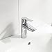 GROHE QUICKFIX Start | Bathroom Basin Mixer tap with pop-up Waste | Easy to Install and Includes Installation Tool | Small Size H. 165 mm | Water-Saving Technology | Chrome | 24209002