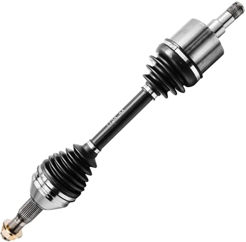 Image of Detroit Axle - Front CV Axle Shafts for Chevrolet Impala Monte Carlo | Pontiac Grand Prix Buick Regal LaCrosse Allure Century Olds Silhouette Intrigue, 2 CV Axle Shafts Assembly Replacement