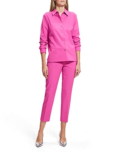Theory Women's New Straight Shirt, Carnation #TOP1