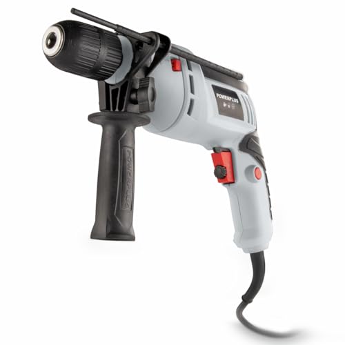 Perceuse à percussion Powerplus pour percer facilement les murs durs sans fatigue