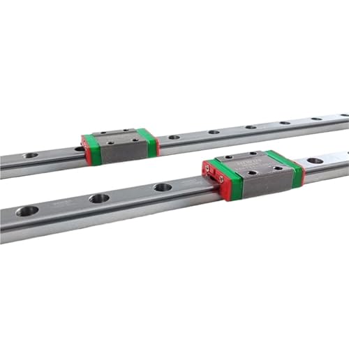 Rail linéaire MGR9-60mm anti-jeu en inox avec bloc MGN9CM pour guidage fluide