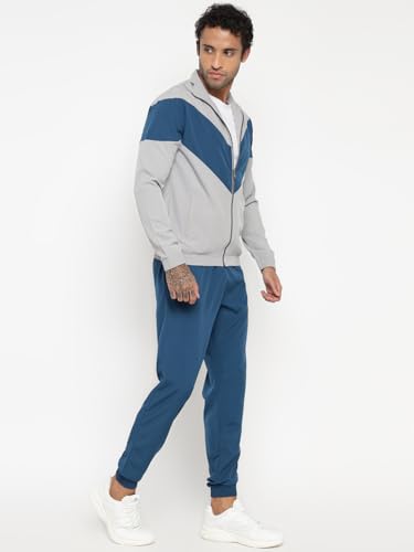 Image of OFF LIMITS Men's NSL CHEV Full Zipper Running Sports Tracksuits