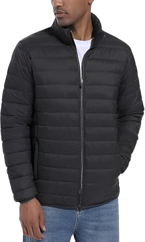 Image of Ben Martin Men's Nylon Jacket|Standard Length Puffer Winter Bomber Jacket|Stylish Jacket|Biker Casual Hoody Jacket