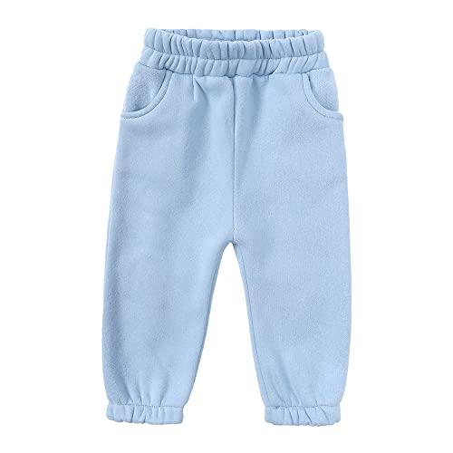 Image of MYGBCPJS Youth 2PCS Jogger Outfits Set Fleece Hooded + Sweatpants Boys Girls Athletic Sweatsuits Pullover Clothes