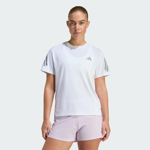 adidas Women's Adi365 Running Climacool Shirt, White, L