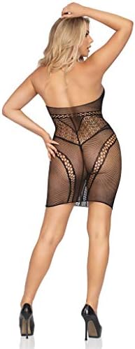 Leg Avenue womens Multi Net Halter Mini Dress