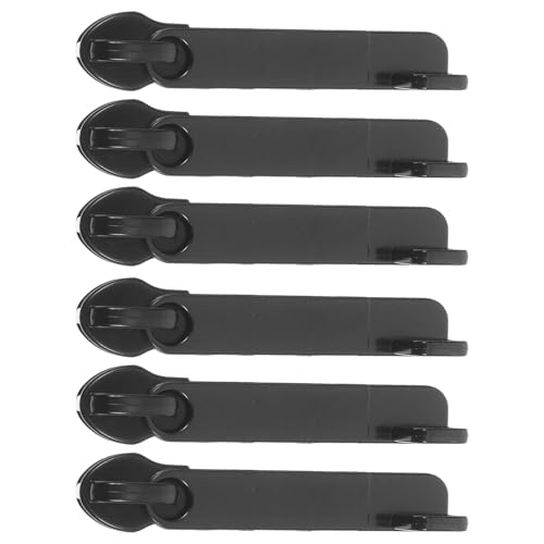 HANABASS 6 piezas Kit de Reparación de Cremallera para Maleta Tirador Resistente Negro Recambio para Chaquetas y Equipaje Deslizador Duradero y Fácil de Instalar HANABASS 6 piezas Kit de Reparación de Cremallera para Maleta Tirador Resistente Negro Recambio para Chaquetas y Equipaje Deslizador Duradero y Fácil de Instalar