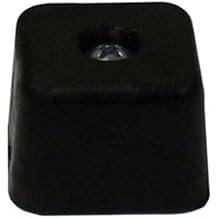 Raimondi Pedalo Replacement Foot - Black Triangular Rubber Grip