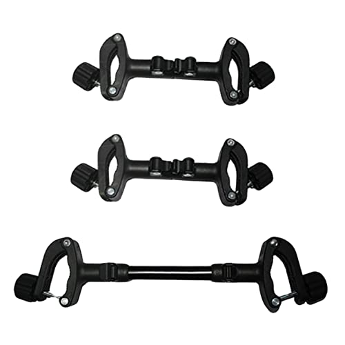 QUMIIRITY Adjustable Stroller Connector Stroller Hooks for Shopping Cart Easy to Attach Clips for Pushchair