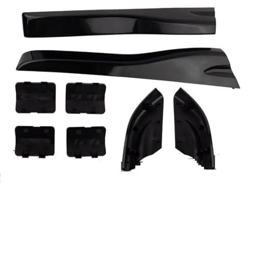 Barres de toit pour Hyundai Tucson 2004-2008 : kit de 8 embouts de protection noirs