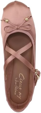 Circus NY by Sam Edelman Women's Zuri Ballet Flat, Dark French Macaroon, 9 | Image 4