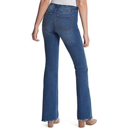 Jessica Simpson Women's Effortless High Rise Pull on Flare Jean2