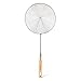 Ken Hom KH515 Stainless Steel Wire Mesh Skimmer | Excellence | Wooden Handle/For Lifting Food From Hot Oil/Liquid | Includes 1 x Skimmer Wok Utensil | Not Dishwasher Safe/2 Year Guarantee