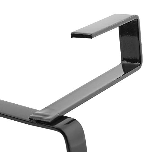 Under Cabinet Paper Towel Holder, Black Paper Towel Holder Without Drilling for Kitchen/Bathroom/Toilet/Pantry