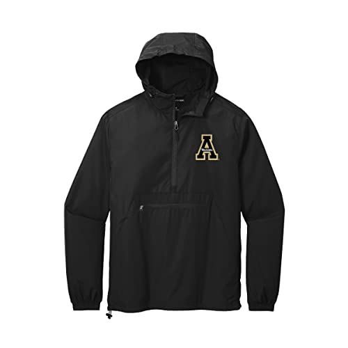 Sorority Letters Shop Appalachian State University Windbreaker - Packable Anorak Pullover