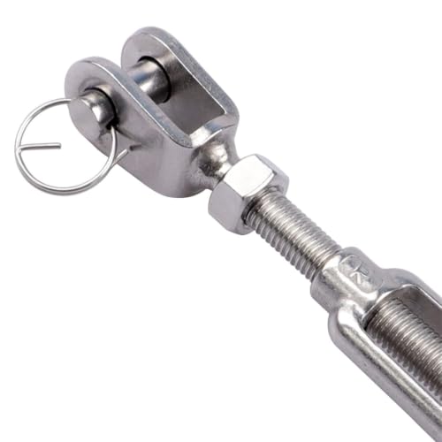 Turnbuckle 2Pcs 304 Stainless Steel Jaw and Jaw Turnbuckles miniatura 1