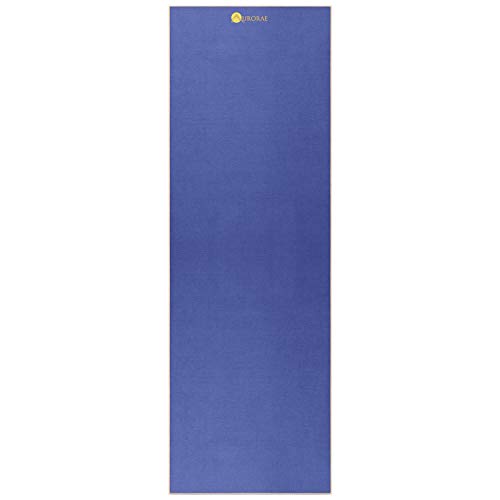Aurorae Synergy Foldable On-The-Go Travel Yoga,Gym/Exercise Mat For Yogis On The Move With Integrated Microfiber Towel And Anti-Slip Patented 2-In-1 Technology. No Odor And No Bunching #TOP1
