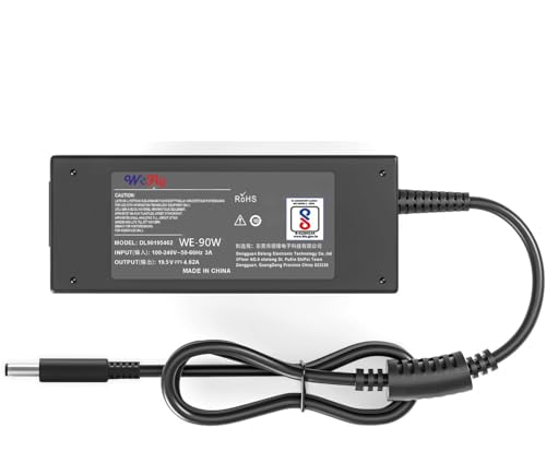 Image of 90W AC 19.5V 4.62A 4.5X3.0mm Adapter for Dell Optiplex Micro 9020 7050 7010 7020 7040 3050 7060 5050 5060 7070 Micro Desktop -for Dell Optiplex 3060 3070 3080 (De 90W 4.5 * 3.0mm)