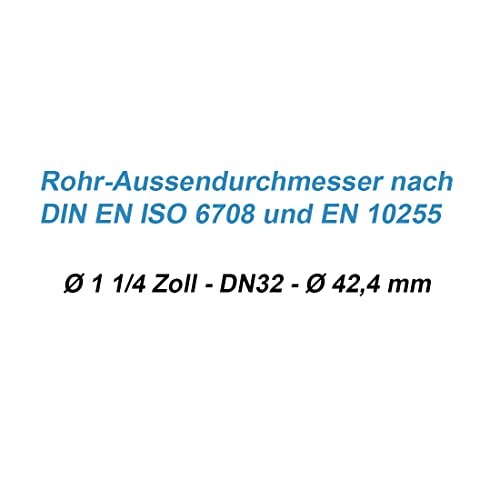 Novanetus GEBN 5/4\ 2kW 2000W 230V Heizstab Heizpatrone Heizelement für EDELSTAHL und emaillierte Wasserspeicher Boiler Warmwasserspeicher Wasserheizung Heizungsspeicher mit Thermostat