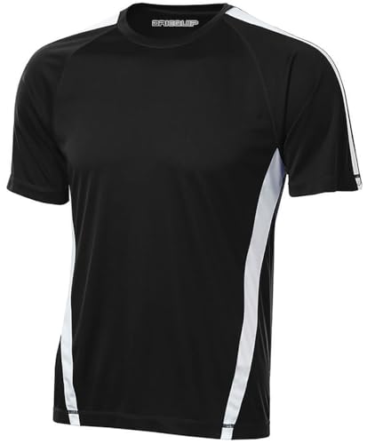 T-shirt athlétique Joe's USA pour homme respirant bicolore taille 3XL