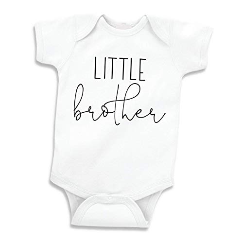 Image of Bump and Beyond Designs Little Brother Shirt for Boys Baby Announcement