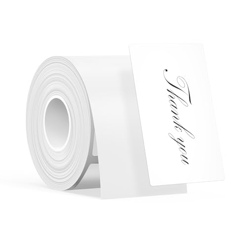 SUPVAN T50M Laminated Label Tape 40x80mm – 100 Labels