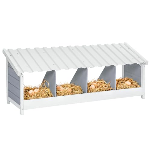 PETSFIT 4 Hole Wooden Nesting Box