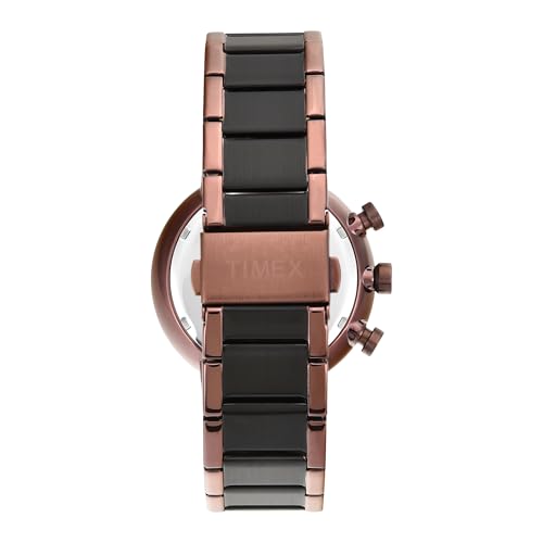 Image of TIMEX Black Round Dial Analog Men's Watch - TWEG28403