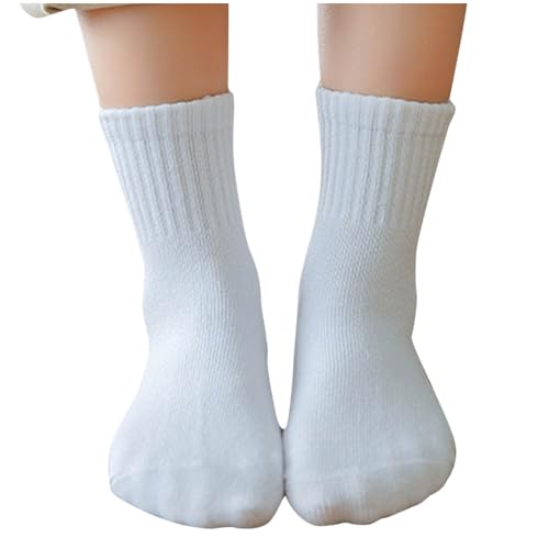 3-Pack Cute Soft Girls Socks Durable and Breathable for Youth Boy and Girl Unisex Warm Athletic Cotton Crew Sock4