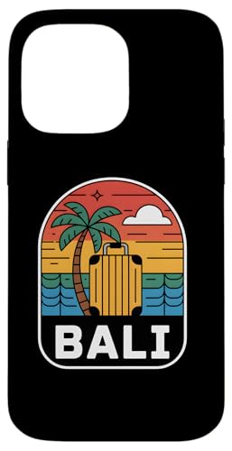 �썑 �o���� Bali Indonesia Suitcase �[�� �r�[�` ��s�@ ���s �v���o ���]�[�g �� �X�}�z�P�[�X iPhone 14 Pro Max �p