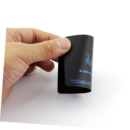 Gatuida wasserdichte PVC Spielkarten Set Blau Kreative Langlebige Poker Karten Biegsam Robust für Familie und Freunde Inklusive Praktischem Papierbox Vielseitig für Blackjack Bridge Poker – Bild 3