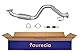 HELLA 8LA 366 001-391 Abgasrohr - Easy2Fit® Kit - vorne - einteilig - Set mit Anbauteilen