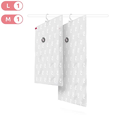 Sacs de rangement sous vide à suspendre Compactor M+L pour placards - 3