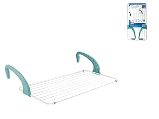 Home Dallas Stendibiancheria, Metallo, Grigio