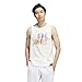 adidas Love Unites X Rich Mnisi Graphics Tank, Off White, Large