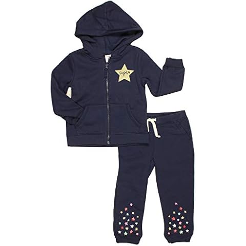 Carter's Girls' Fleece Hoodie and Pants Set Cover