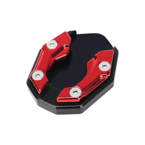 Couverture base extension de pied pour éviter l'enfoncement de la béquille de moto