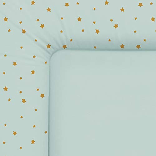 Geuther opvouwbare commode Trixi, in wit, decor: Starry Night groen - Image 3