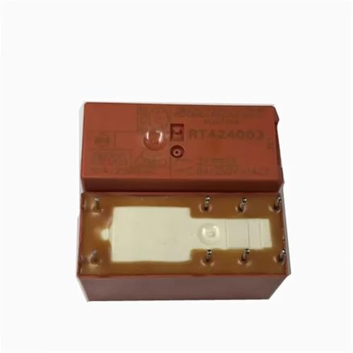 Relais RT424003 3V DC 8A 8PIN pour circuits imprimés électroniques - Lot de 5
