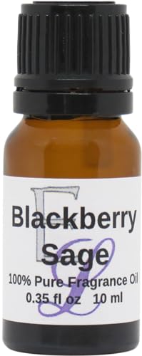 Blackberry Sage Fragrance Oil 10 ml, Premium, Diffuser Scent, Aromatherapy