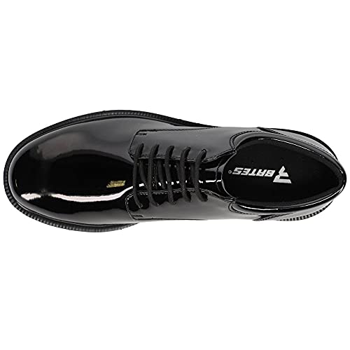 Bates Sapato feminino de alto brilho, Preto, 8