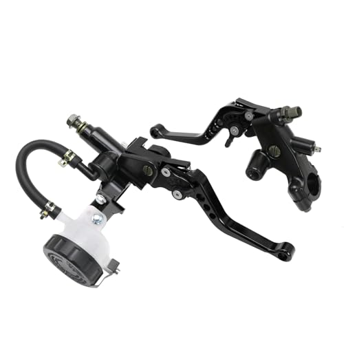 Zsdtrp SCL-2014030198-000A01WB Motorcycle 7/8 Inch 22Mm Handlebar Brake Master Cylinder Clutch Lever Left & Right Set Universal Compatible With Motorcycle Street Sport Dirt Pit Mini Bike Scooter Atv  thumb #6