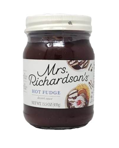 Dessert Sauce Mrs Richardson 16oz Jar (16oz, Hot Fudge)