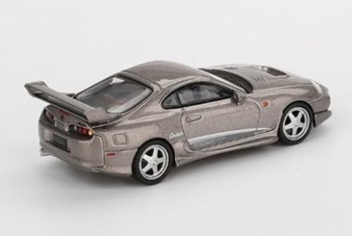 Mini GT 1/64 Toyota Supra Veilside Gris Combate miniatura 2