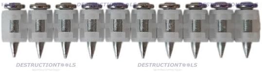 1000x Collated Concrete Nails 16mm - for Hilti GX3/GX100/GX120