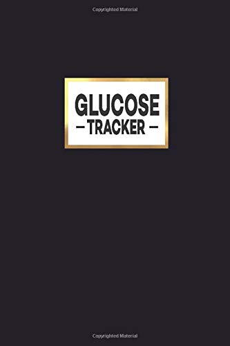 Glucose Tracker: Easy Daily Diabetic Notebook, Insulin Sugar Blood Levels Notes Monitor, Food Meals Record Log-book, 2 Year Simple Black Planner ... Freestyle Medical Journal (Diabete Volume)