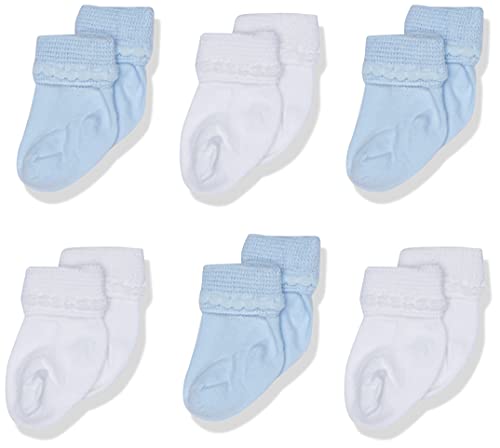 Image of Jefferies Socks Baby Newborn Bubble Stitch Rock-a-Bye Bootie 6 Pair Pack