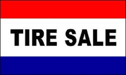 Miniatura 2 de Bandera de venta de neumáticos para tienda automotriz, banderín publicitario, letrero de negocios, nuevo 3x5
