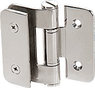 CRL Zurich 05 Series Polished Stainless Wall Mount Outswing Hinge